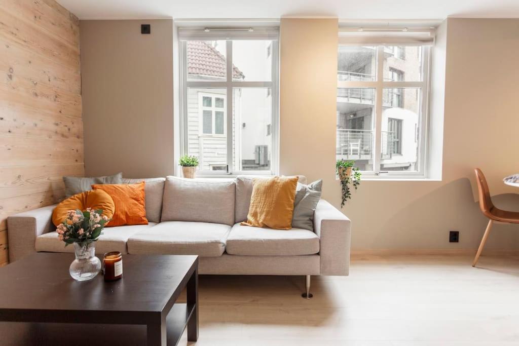 New! Modern Apartment In Historic Area Of Bergen! Εξωτερικό φωτογραφία
